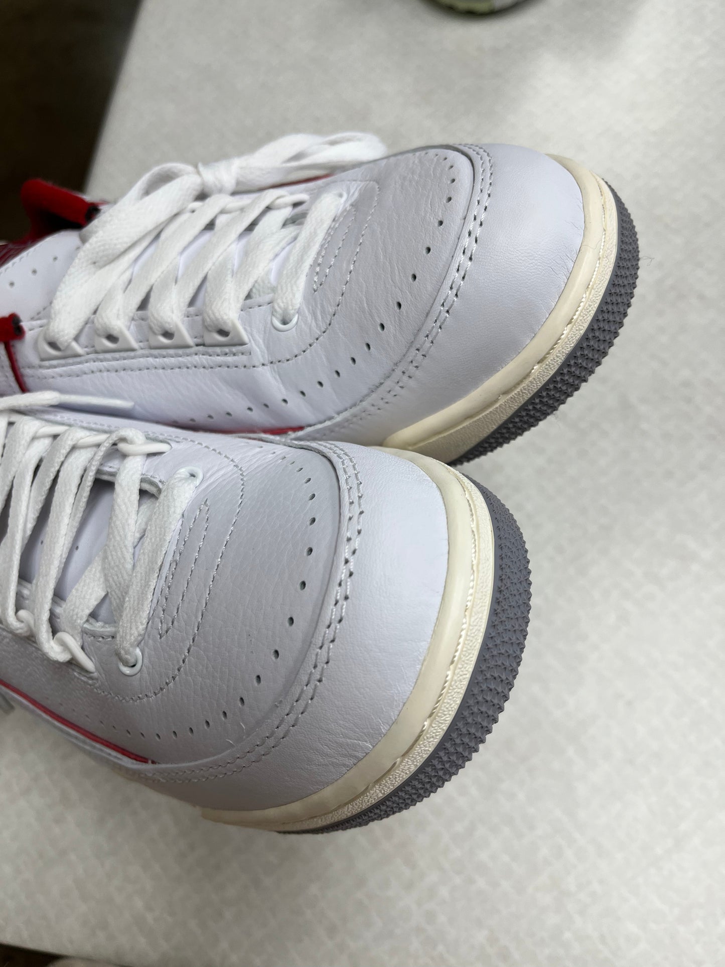 Shoes Athletic By Nike In Red & White, Size:11