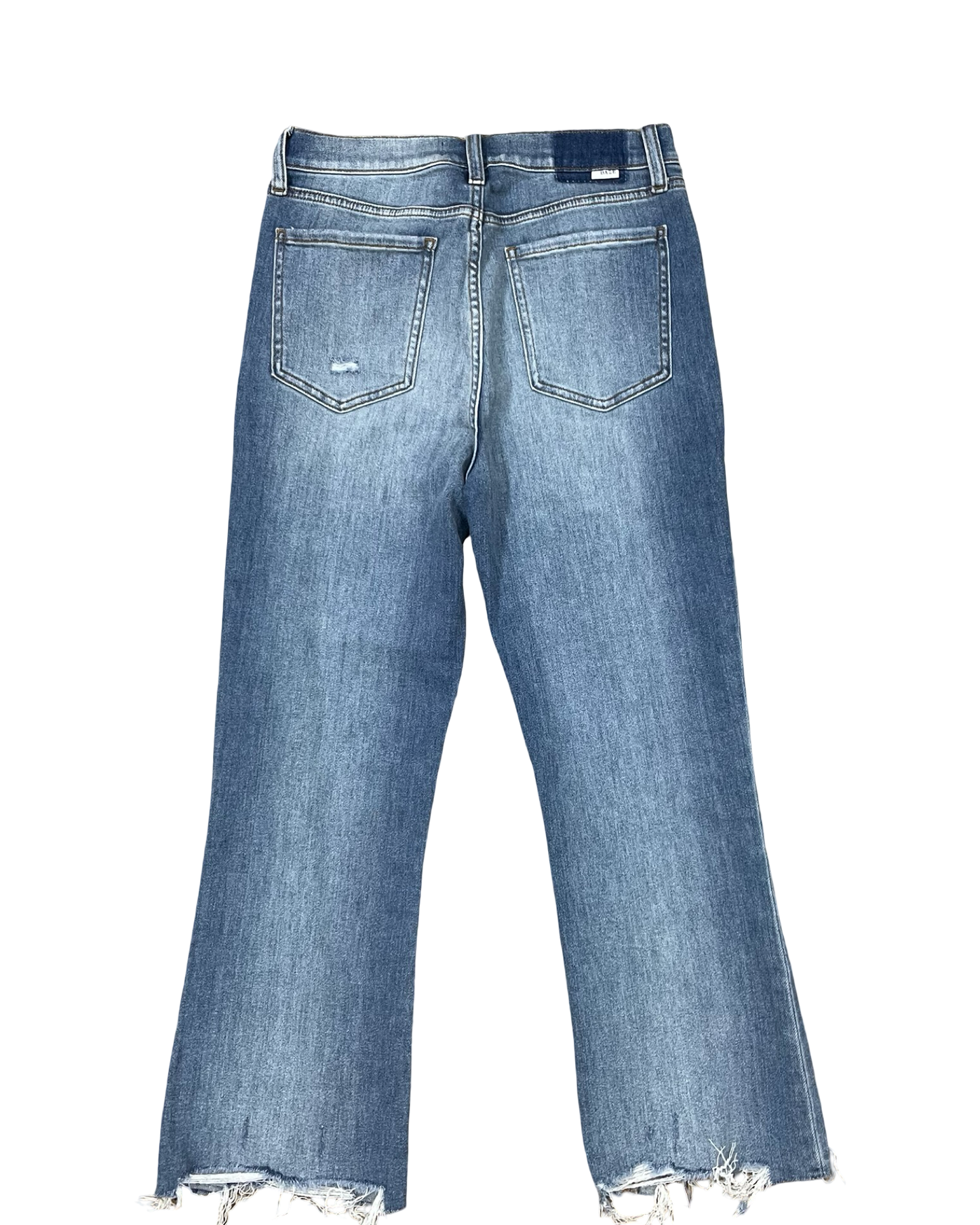 Jeans Straight By Daze In Blue Denim, Size:10