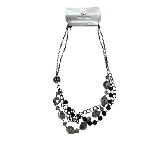 Necklace Statement By Worthington In Silver
