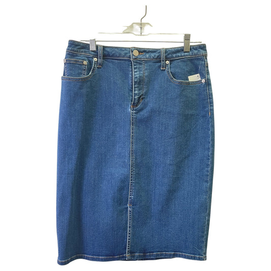 SKIRT MINI & SHORT by BANANA REPUBLIC in BLUE, Size:8