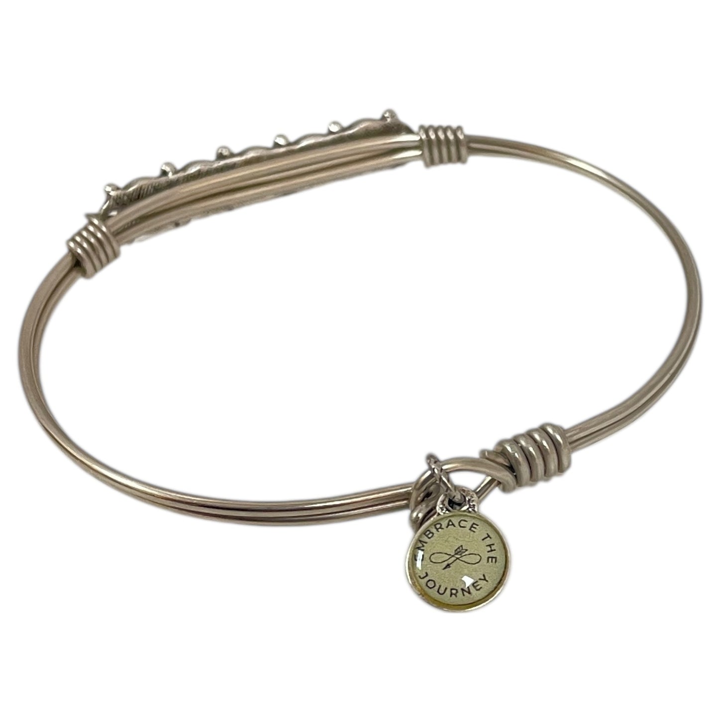 Bracelet Bangle By L+D In Silver