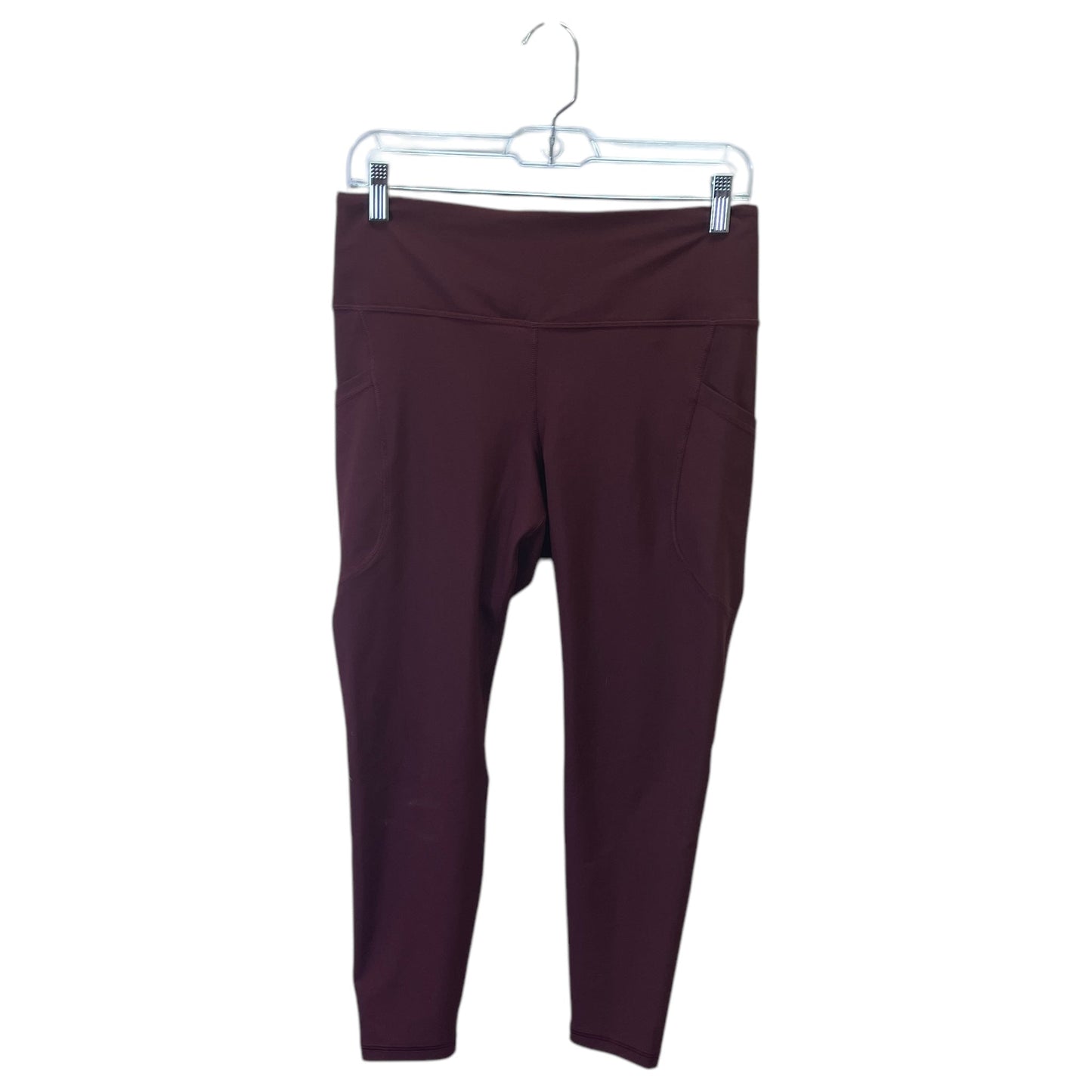 Athletic Leggings By Old Navy In Red, Size:L