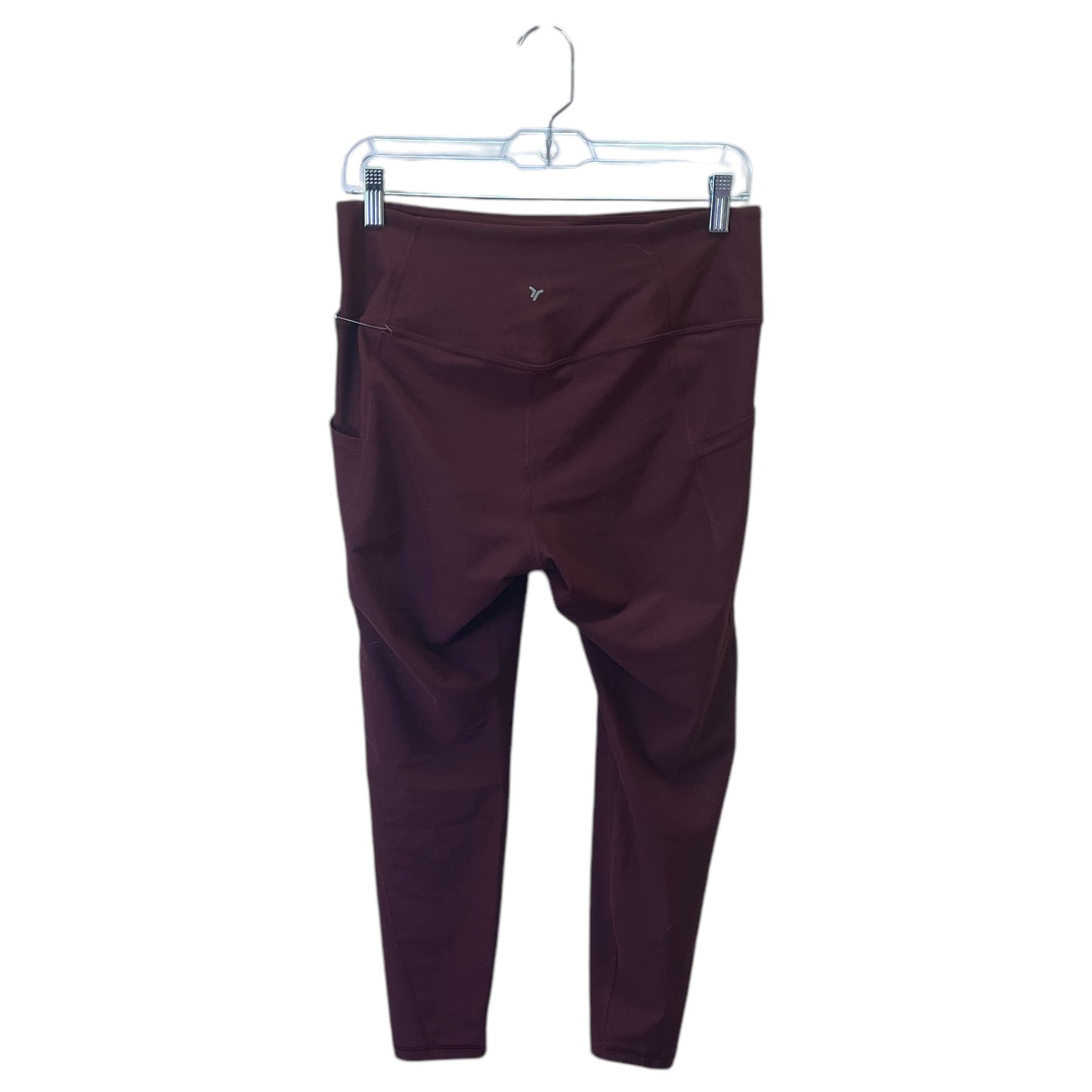 Athletic Leggings By Old Navy In Red, Size:L