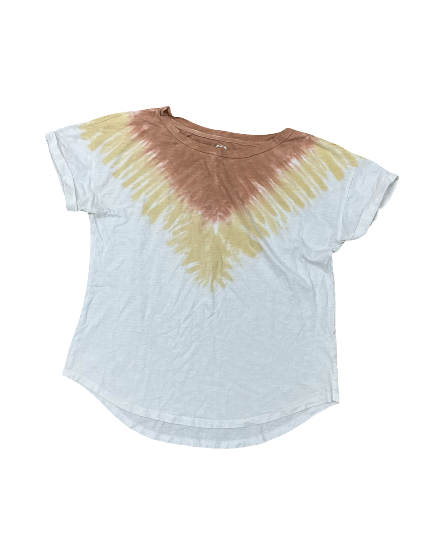 Top Ss By Maurices In Tie Dye Print, Size:L