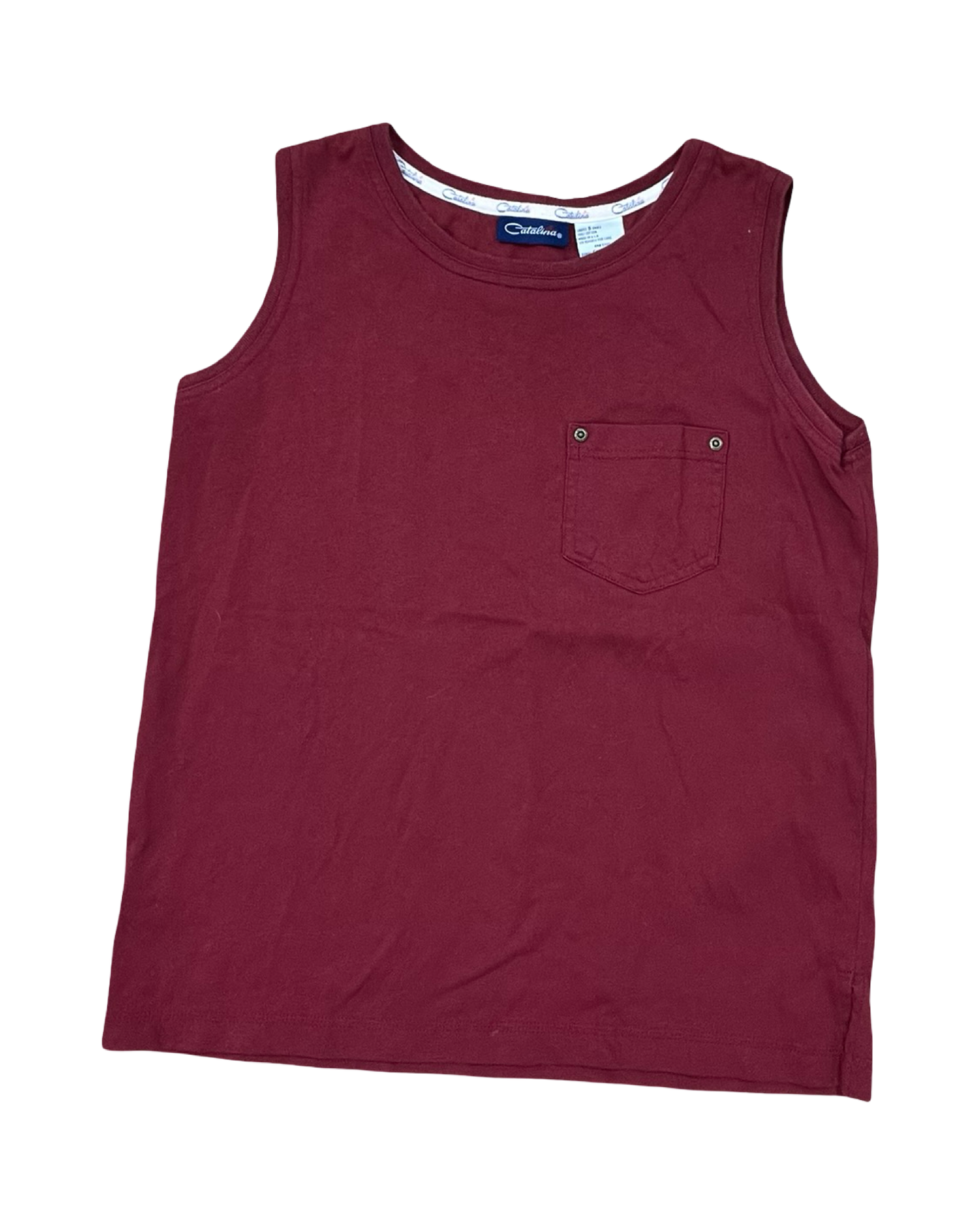 Top Sleeveless By Catalina In Red, Size:S