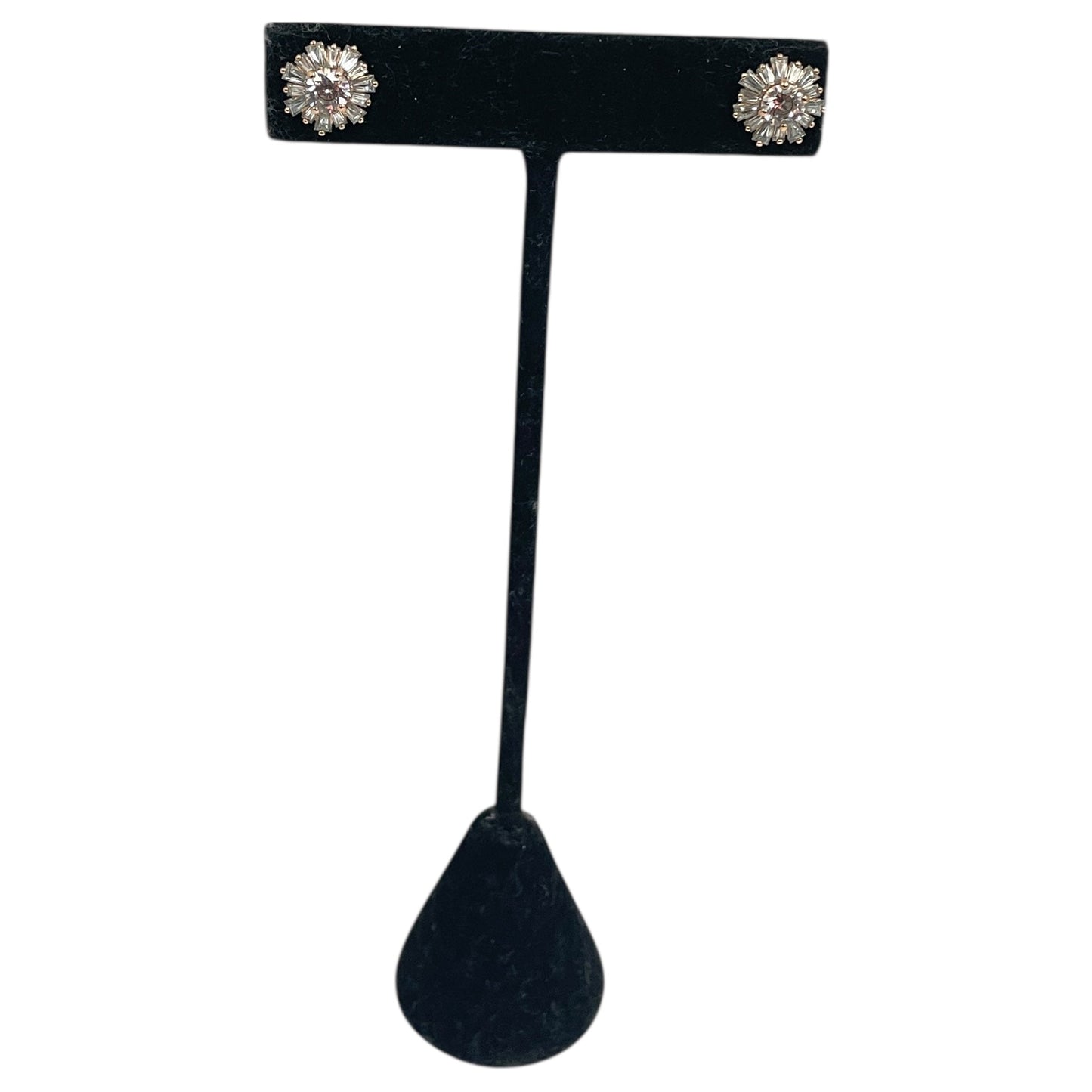 Earrings Designer By Swarovski In Clear