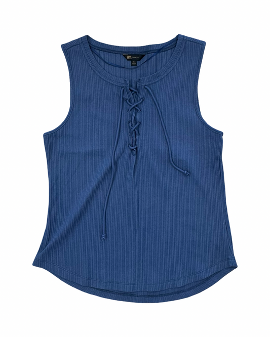 Top Sleeveless By Cma In Blue, Size:S