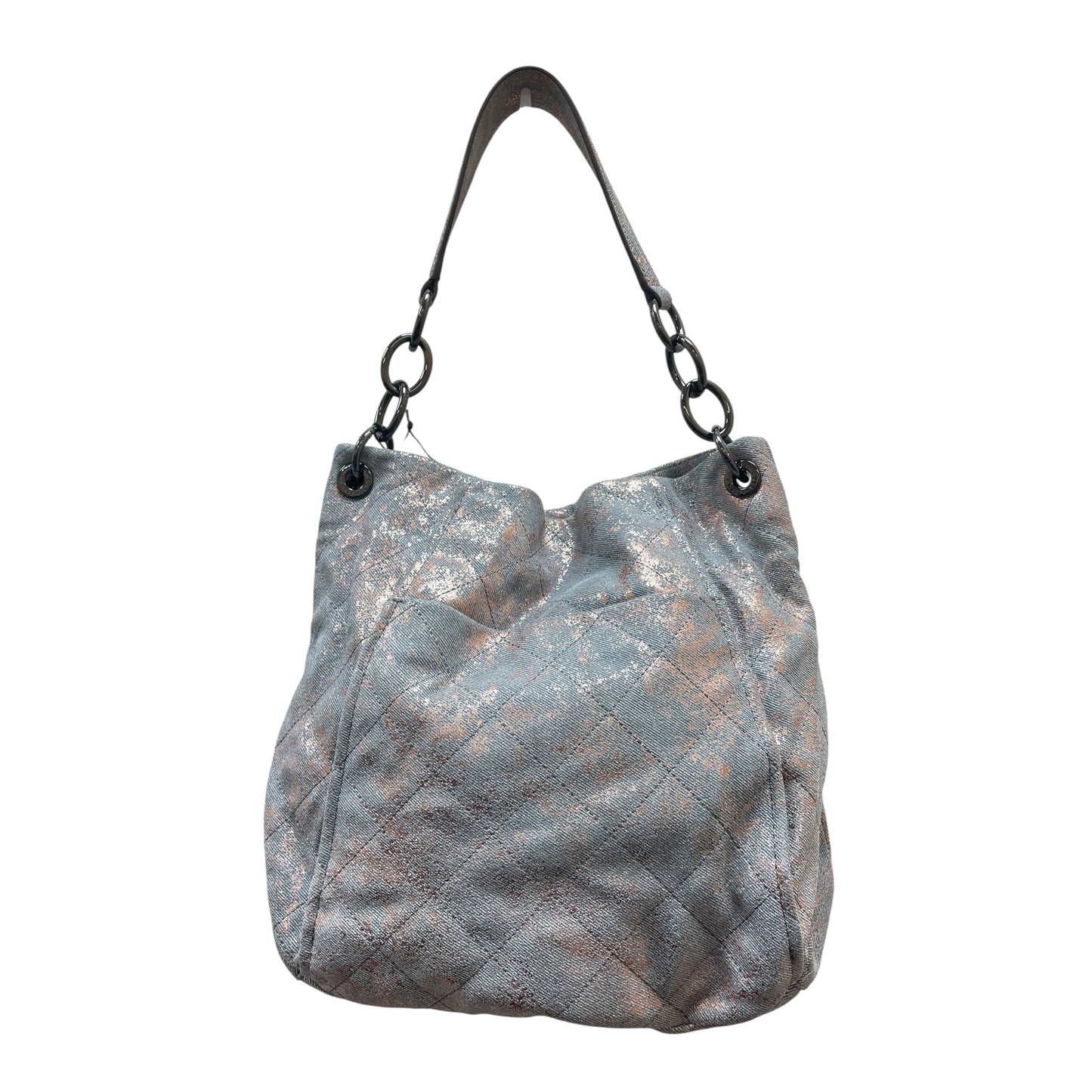 Handbag By Aimee Kestenberg In Blue Denim, Size:Large