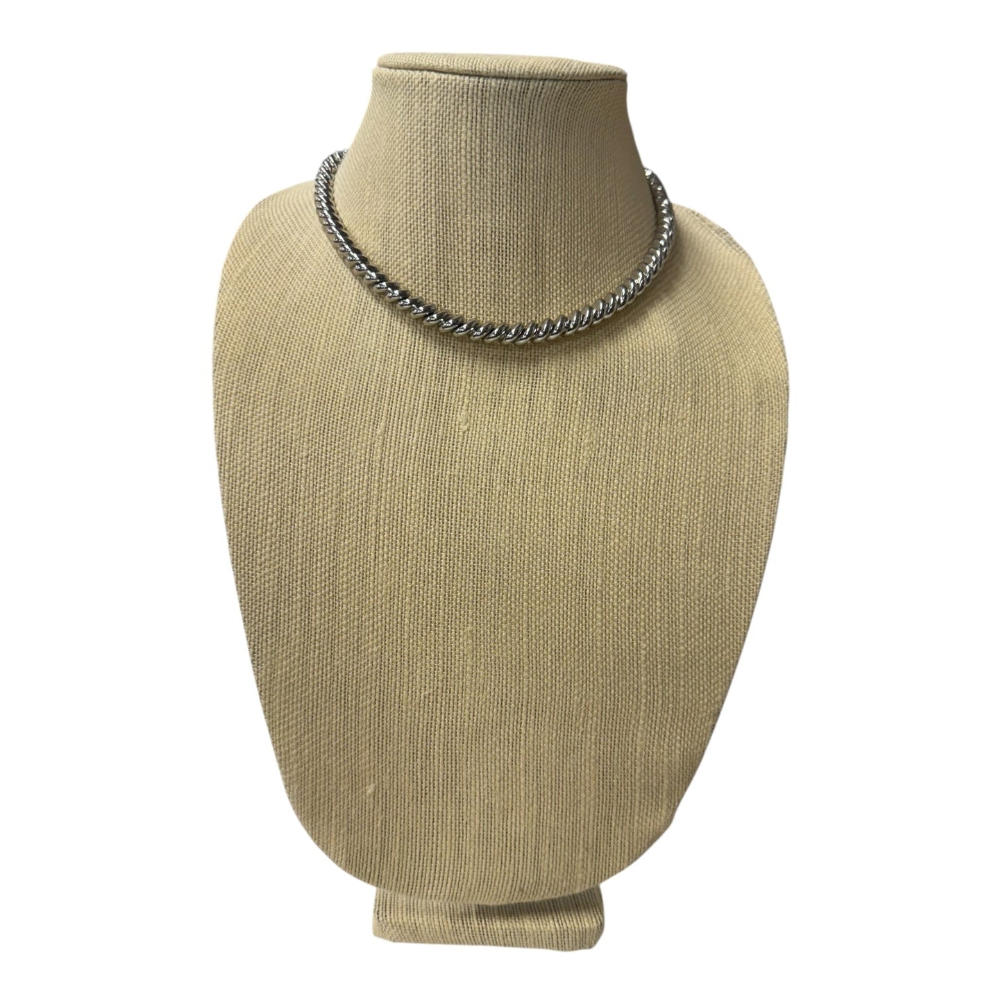 Necklace Choker & Collar By Express In Silver
