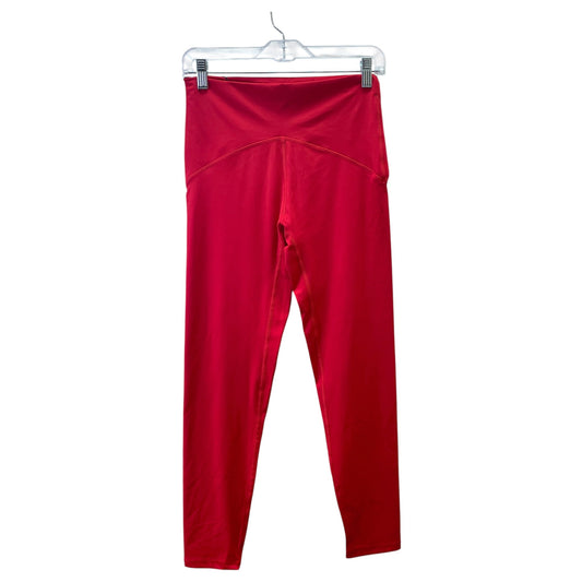 Athletic Leggings By VSHRED In Red, Size:L