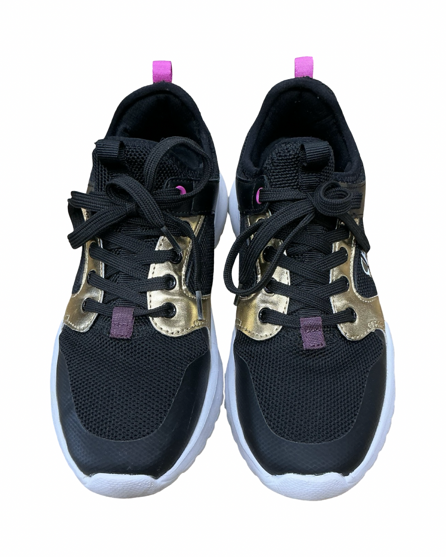 Shoes Athletic By    Clothes Mentor In Black & White, Size:8