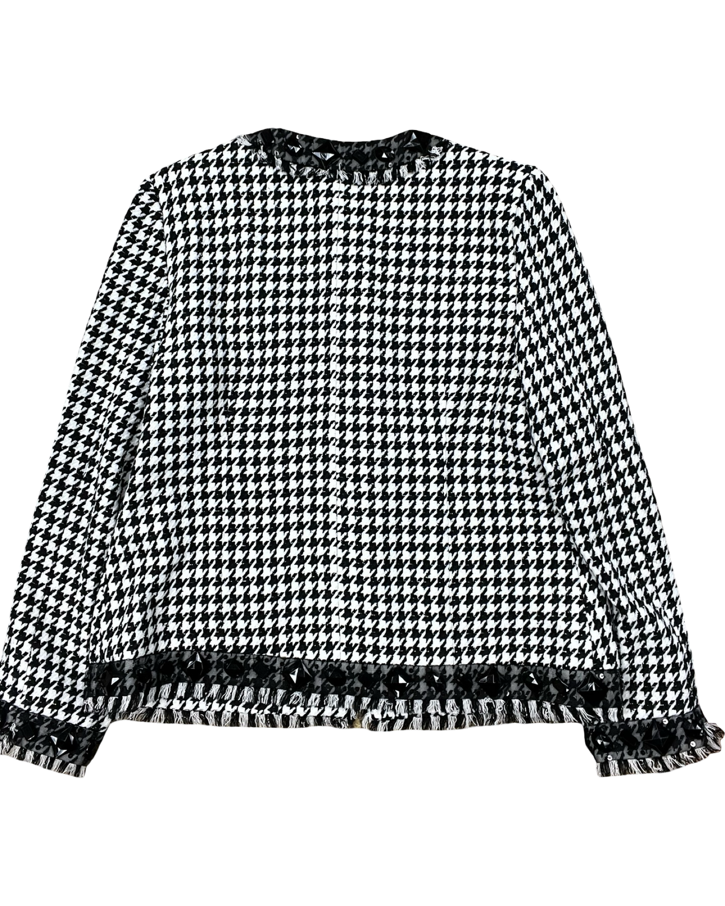Blazer By Laura Ashley In Black & White, Size:L
