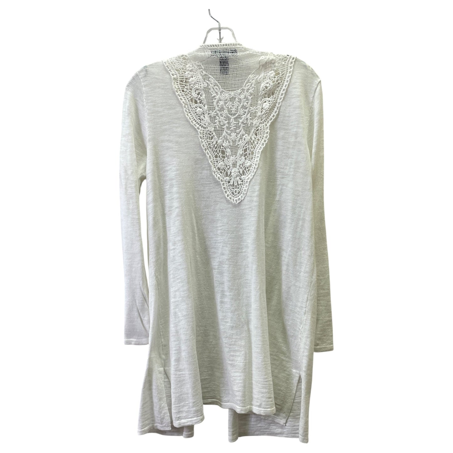 Cardigan By Style And Company In White, Size:L