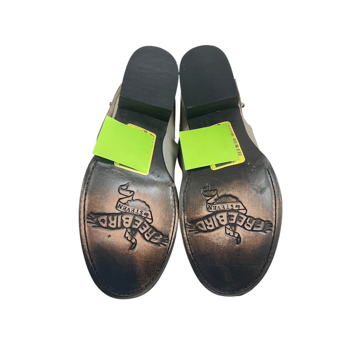 Boots Ankle Flats By Freebird In Grey, Size:7