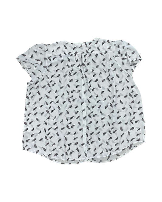 Top Ss By Monday Fun In White, Size:1X