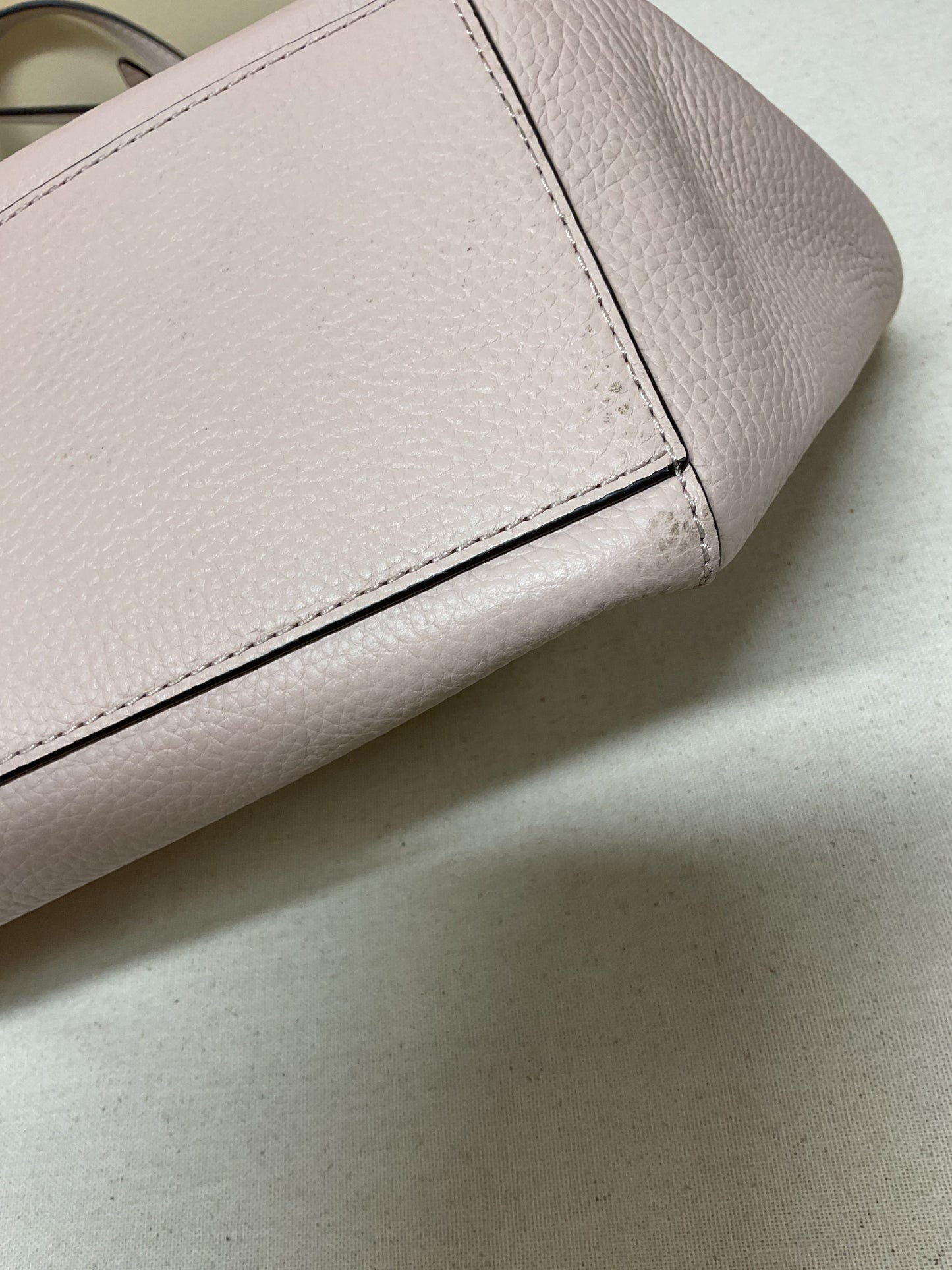 Tote Designer By Michael Kors In Gold & Pink, Size:Large