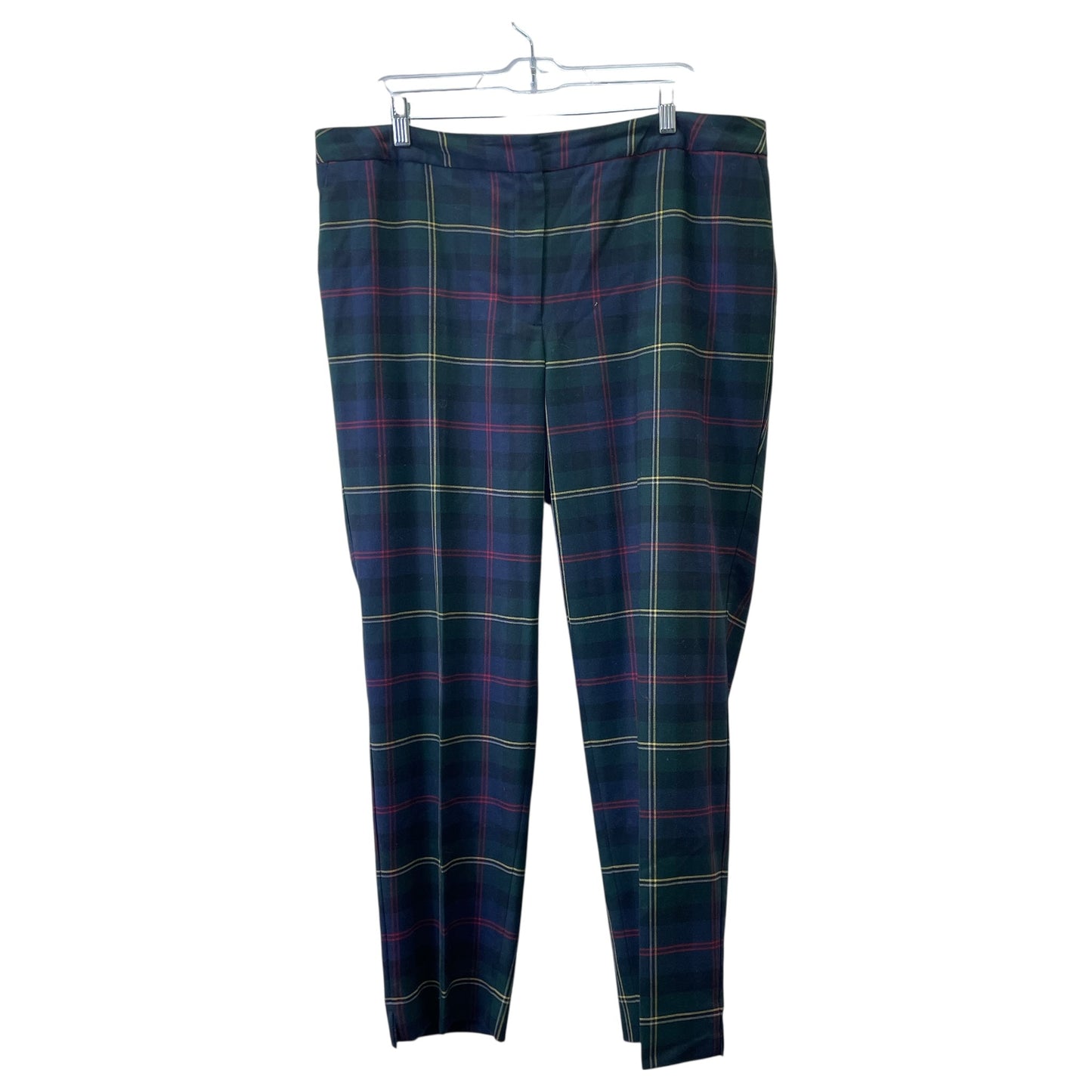 Pants Dress By Talbots In Blue & Green, Size:16