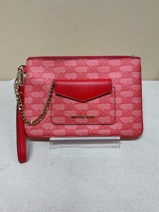 Wristlet Designer By Michael Kors In Red, Size:Large