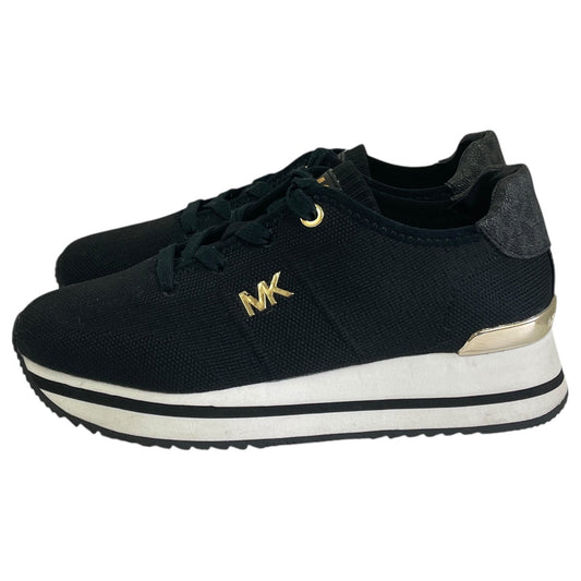 Shoes Designer By Michael Kors In Black & White, Size:7