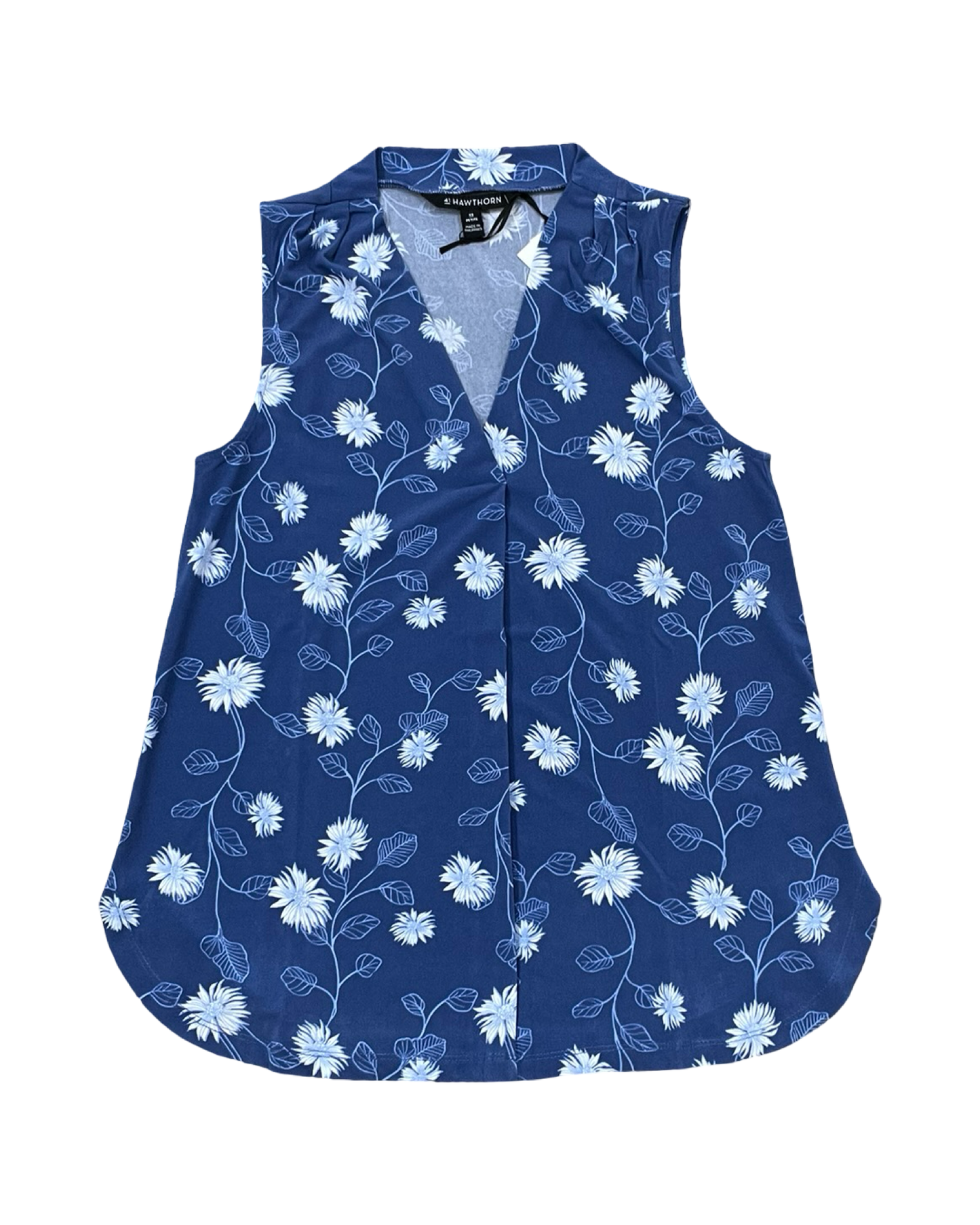Top Sleeveless By 41 Hawthorn In Blue, Size:Xs