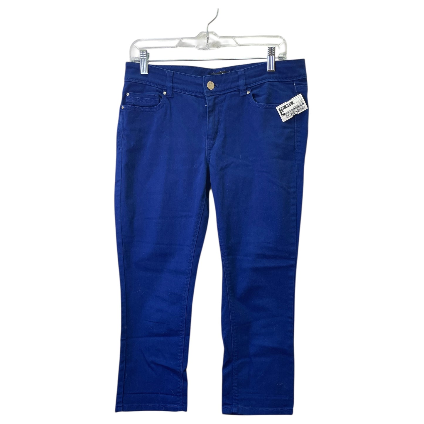 Pants Cropped By White House Black Market In Blue, Size:6