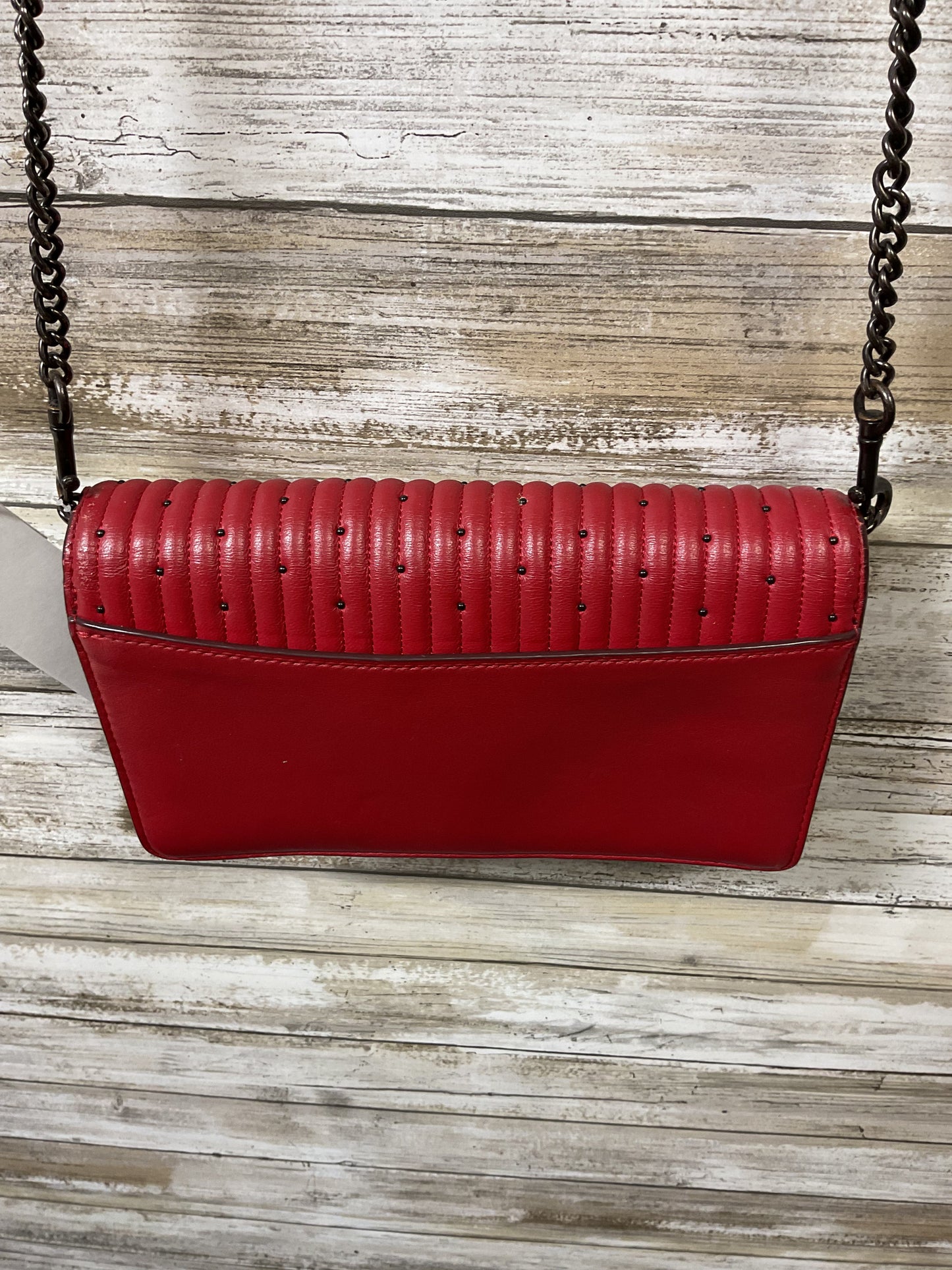 Crossbody Designer By Coach In Red, Size:Small