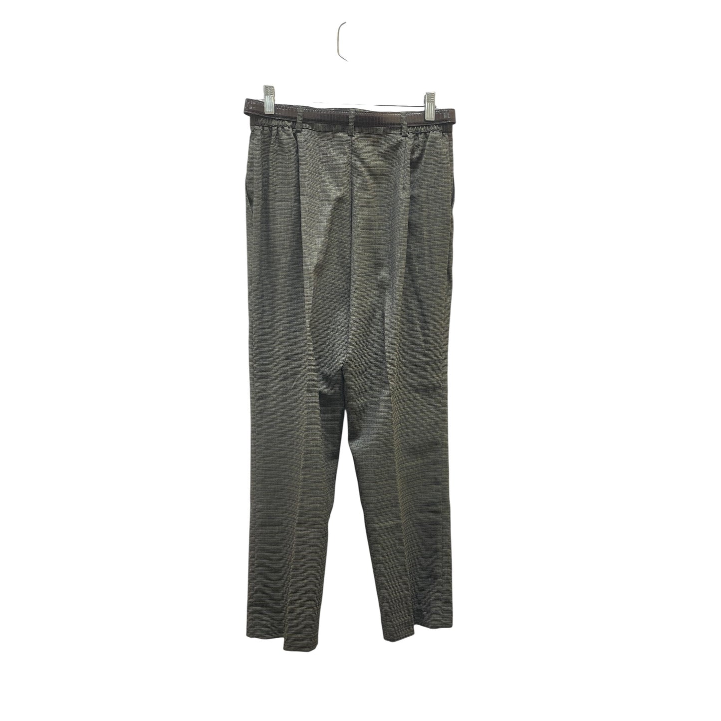 Pants Dress By Sag Harbor In Brown & Green, Size:12