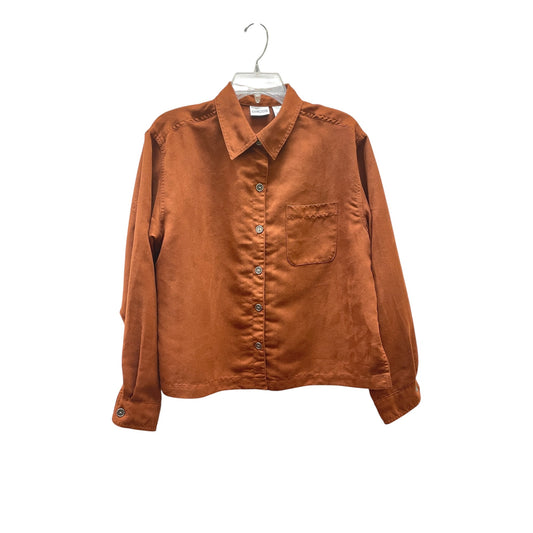 Top Ls By Chicos In Brown, Size:S