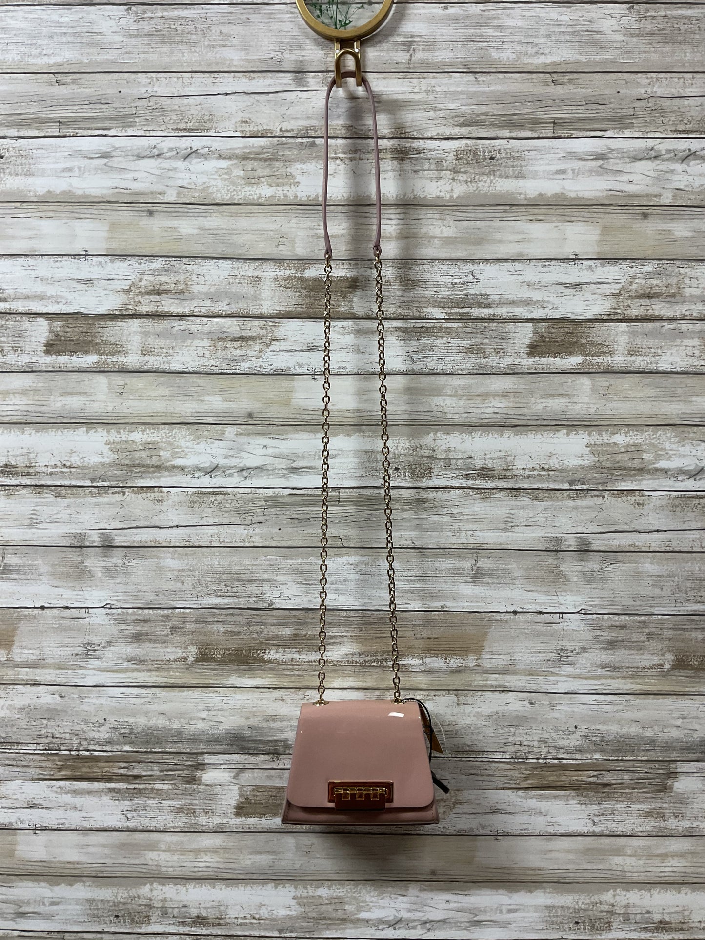 Handbag Designer By Zac Posen In Tan, Size:Small