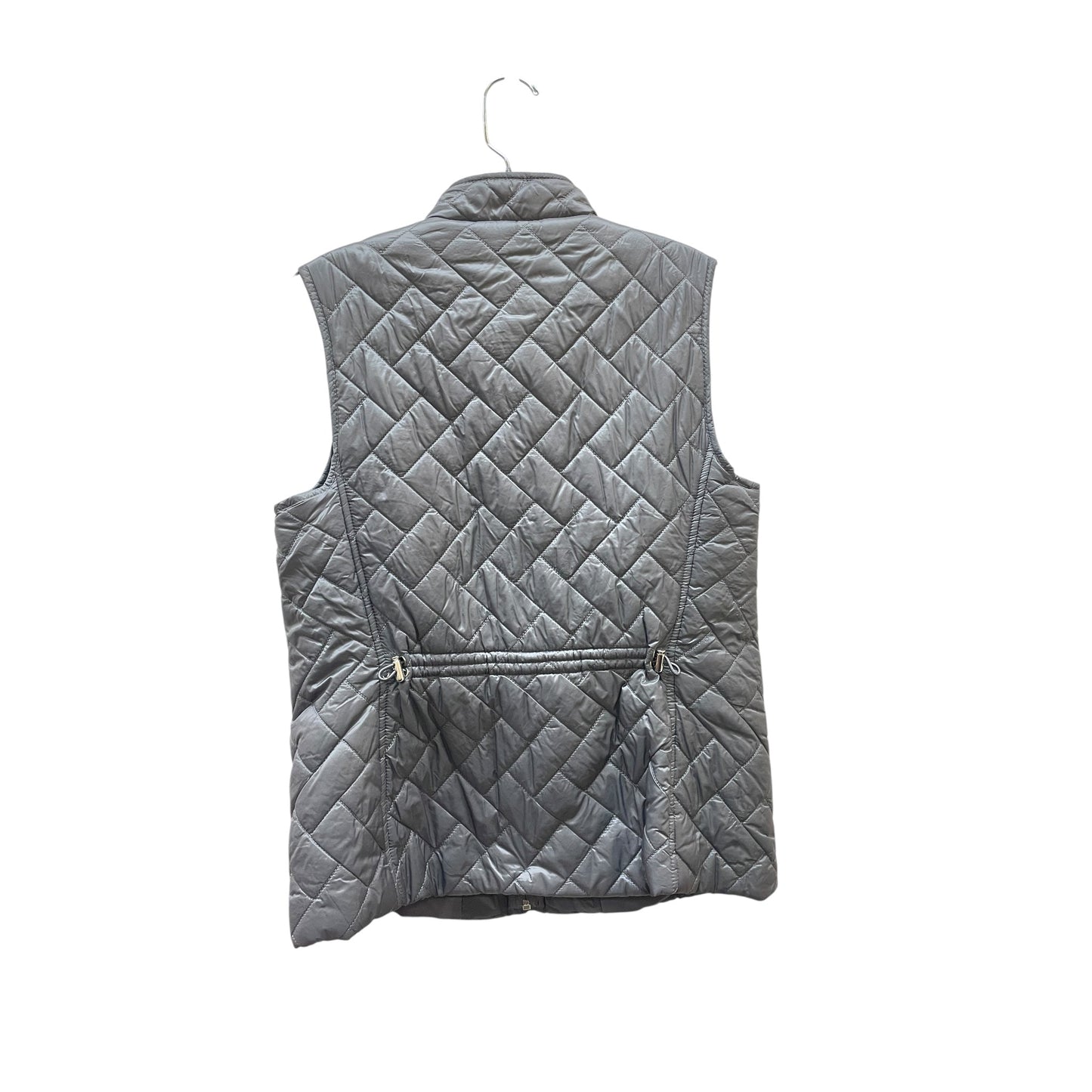 Vest Puffer & Quilted By Croft And Barrow In Grey, Size:S