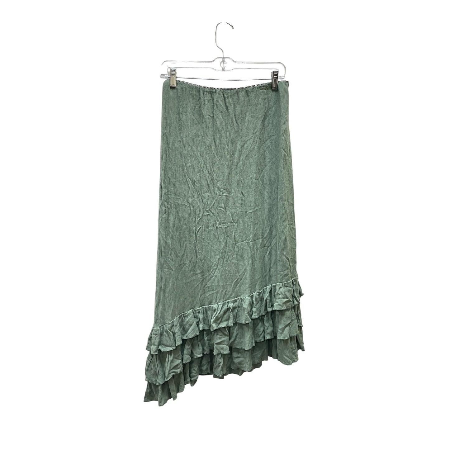 Skirt Maxi By Aeropostale In Green, Size:M