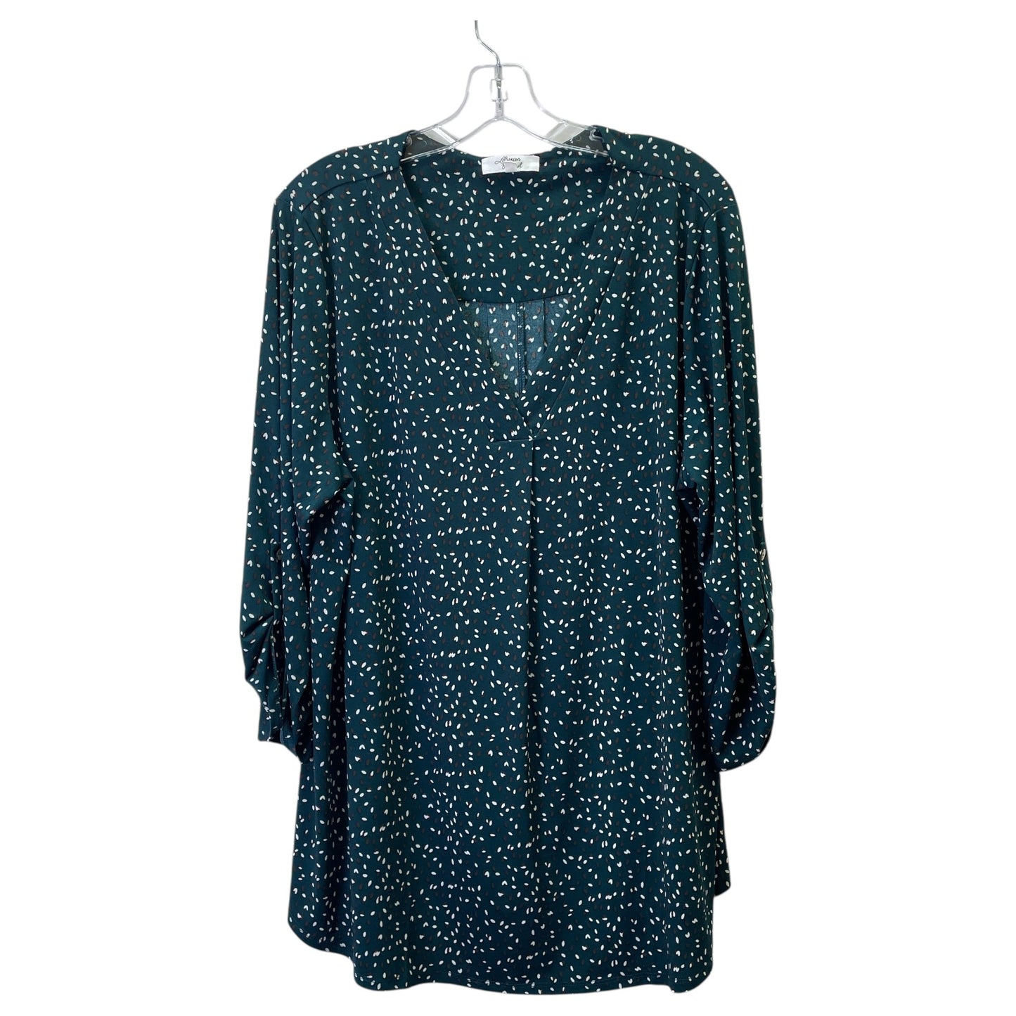 Top Ls By Clothes Mentor In Green, Size:3X