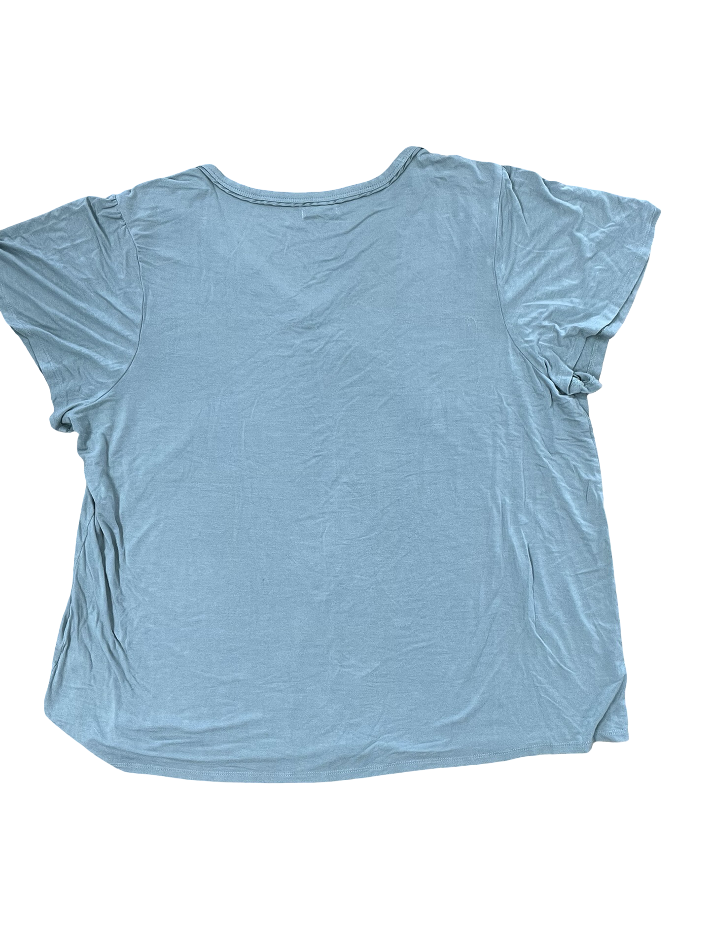 Top Ss By Maurices In Teal, Size:2X