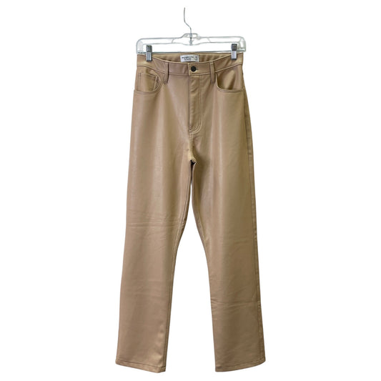 Pants Dress By Abercrombie And Fitch In Tan, Size:6