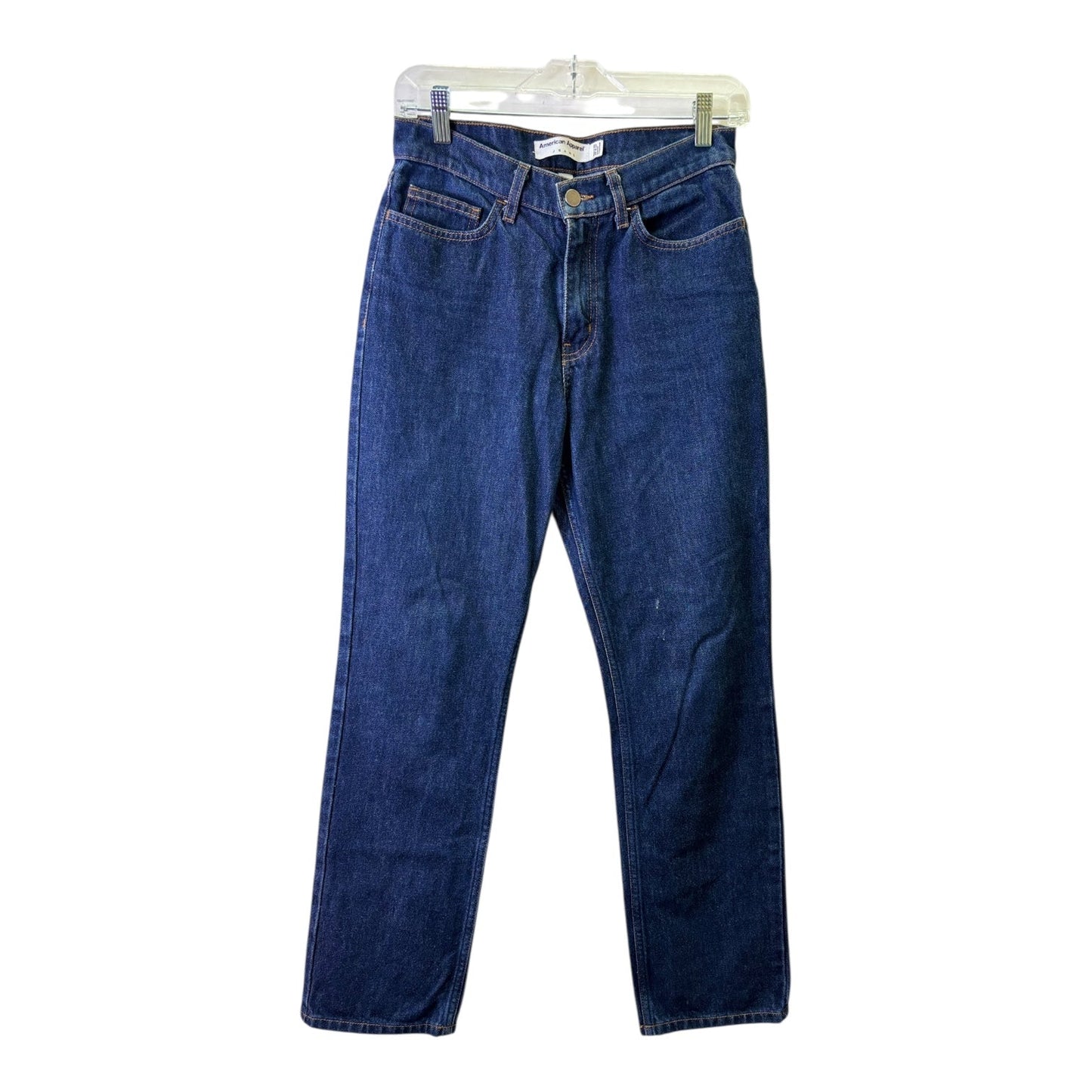 Jeans Straight By American Apparel In Blue Denim, Size:2