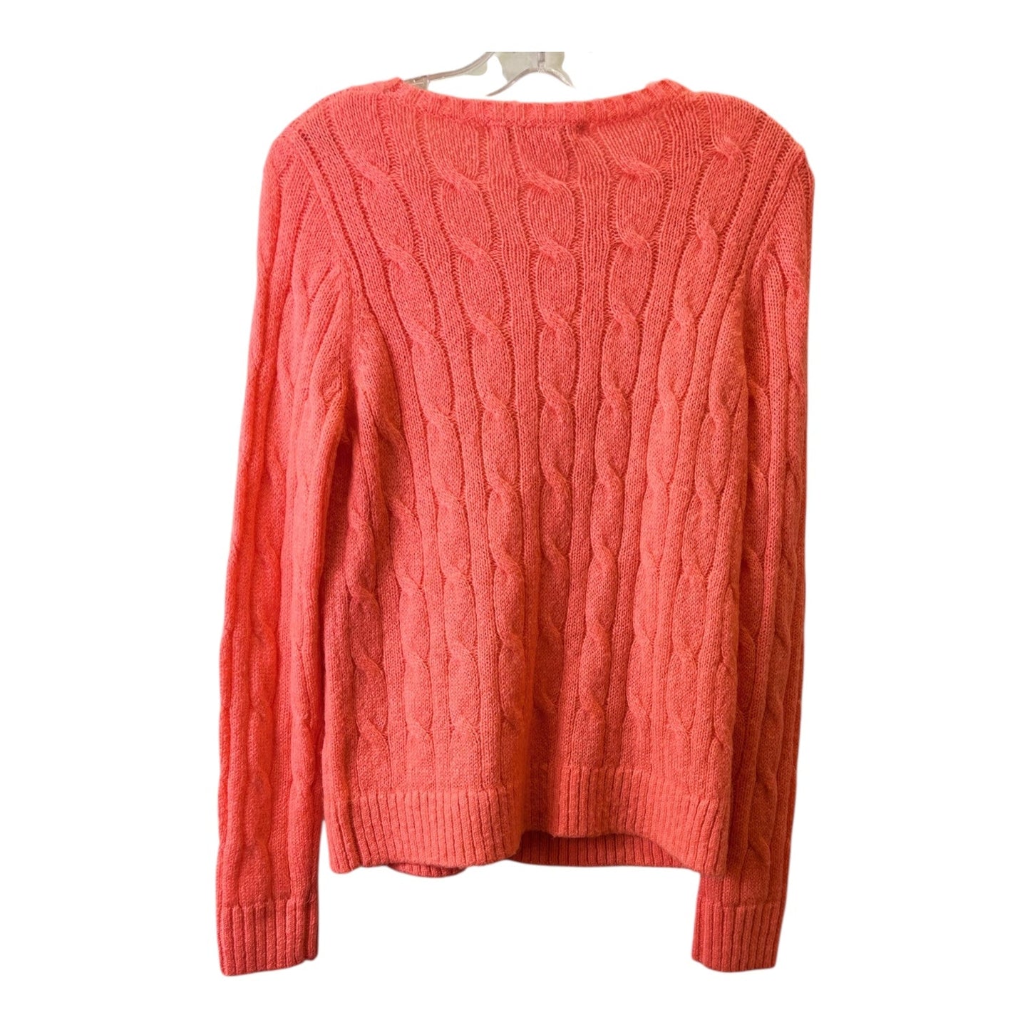 Sweater Cardigan Designer By Lilly Pulitzer In Orange, Size:S