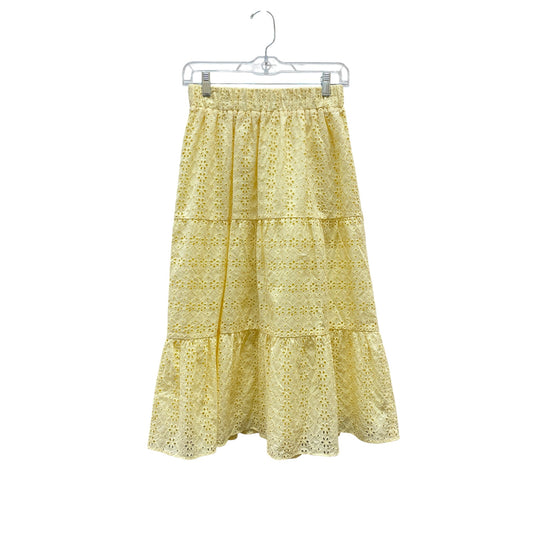 Skirt Maxi By Loft In Yellow, Size:Sp