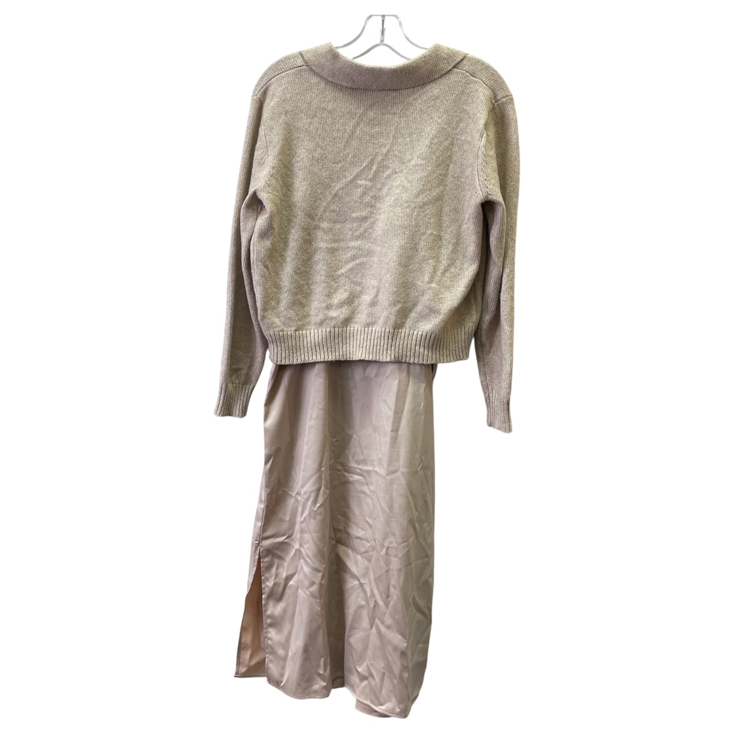 Dress Set 2Pc By Rachel Zoe In Tan, Size:M