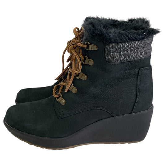 Boots Knee Heels By Cme In Black, Size:7.5