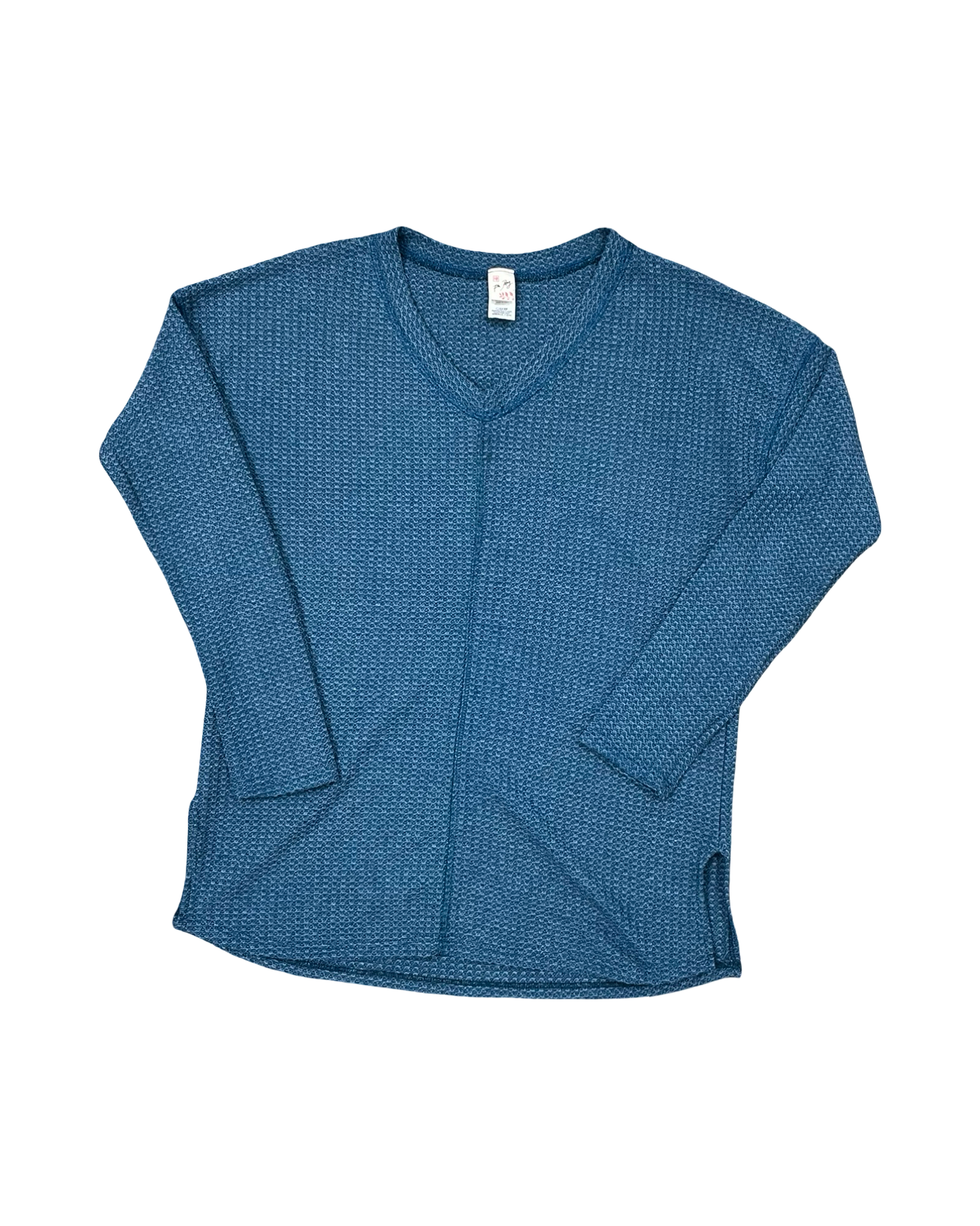 Top Ls By 7Th Ray In Blue, Size:S