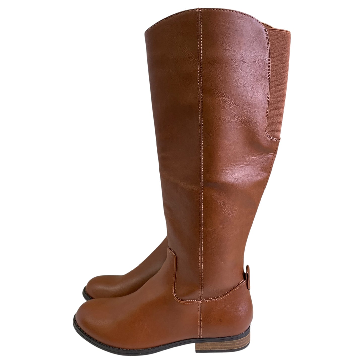 Boots Knee Flats By Universal Thread In Tan, Size:7
