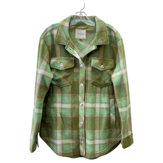 Jacket Shirt By Thread And Supply In Green, Size:S