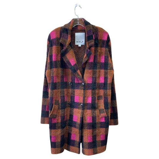 Sweater Cardigan By Anthropologie In Tan, Size:S