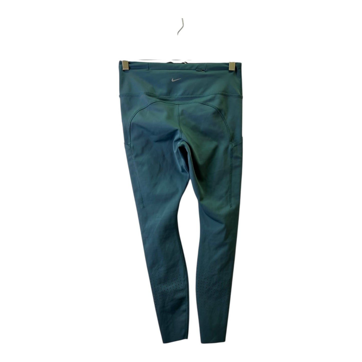 Athletic Leggings By Nike Apparel In Blue, Size:M