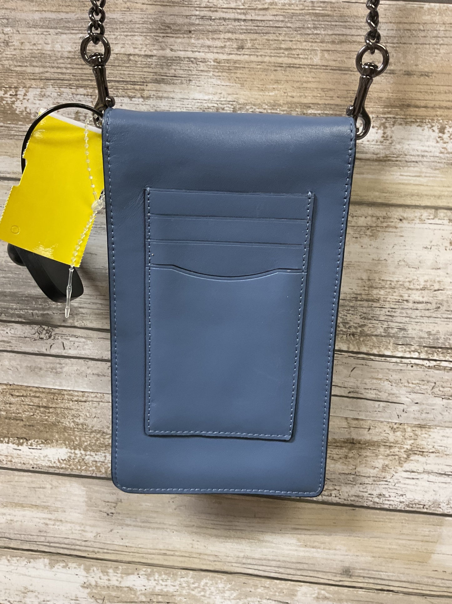 Crossbody Designer By Coach In Blue, Size:Small