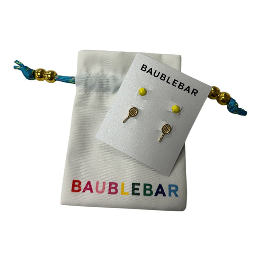 Earrings Stud By Baublebar In Gold & Yellow, Size:02 Piece Set