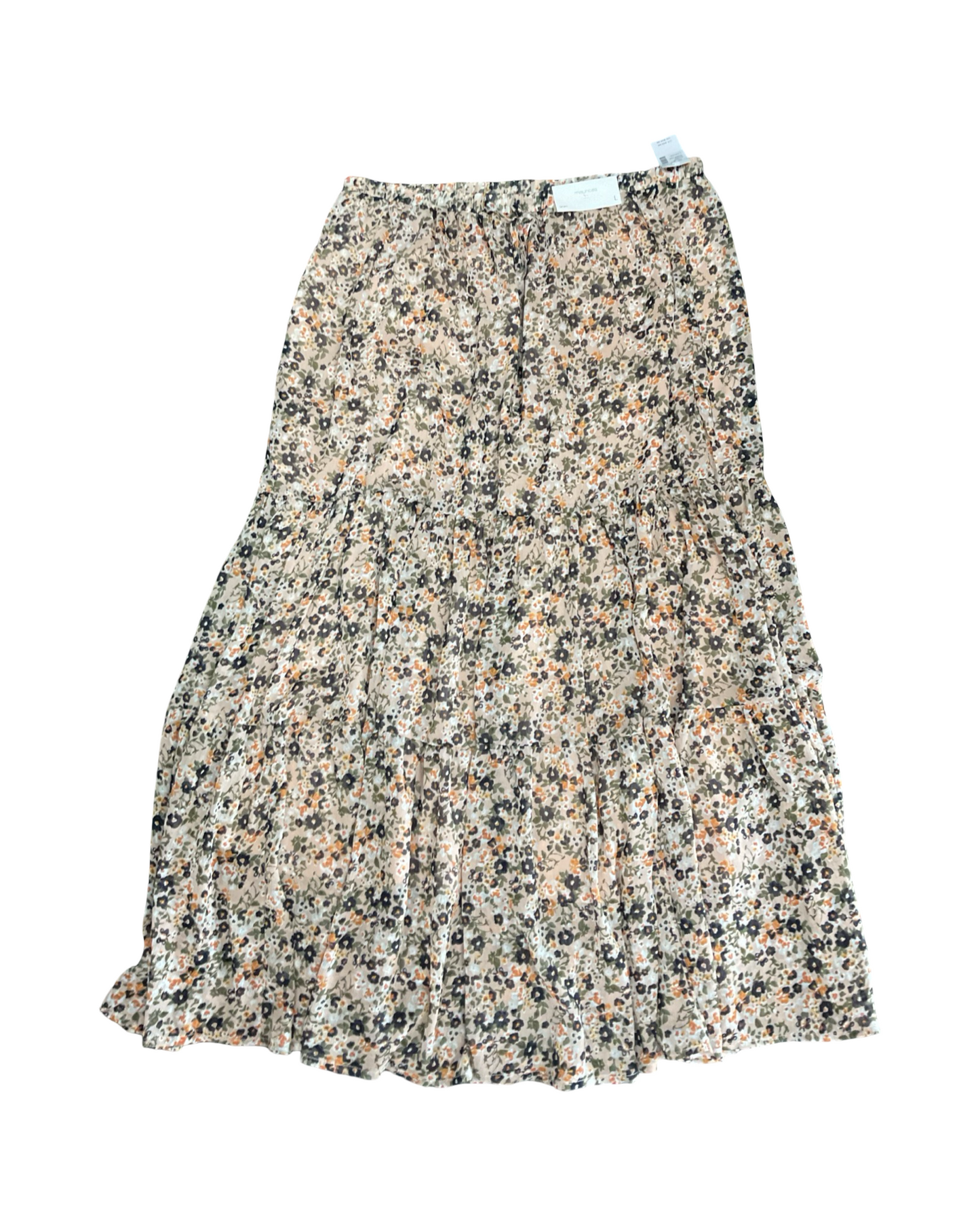 Skirt Maxi By Maurices In Tan, Size:L