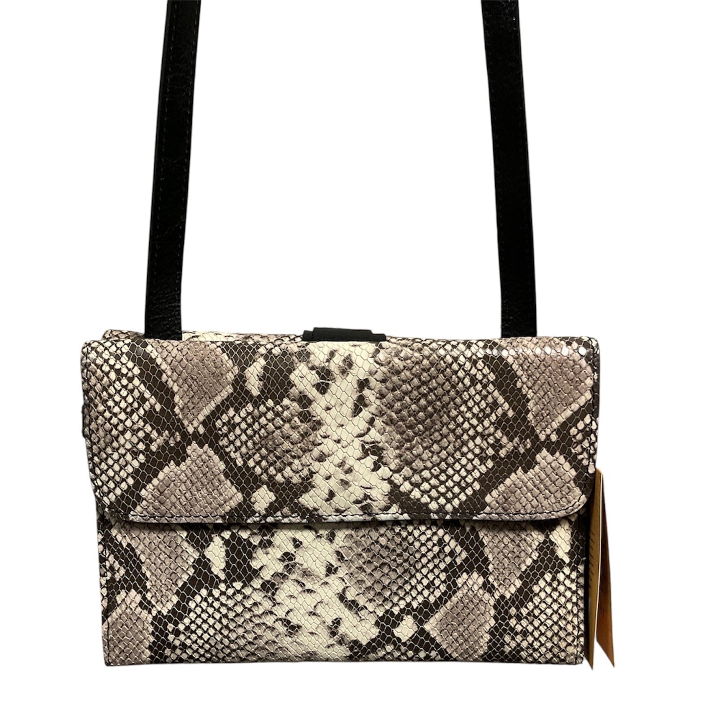 Crossbody Designer By Patricia Nash In Snakeskin Print, Size:Medium