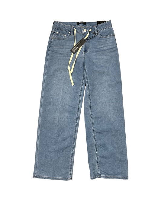 Jeans Wide Leg By D Jeans In Blue Denim, Size:6
