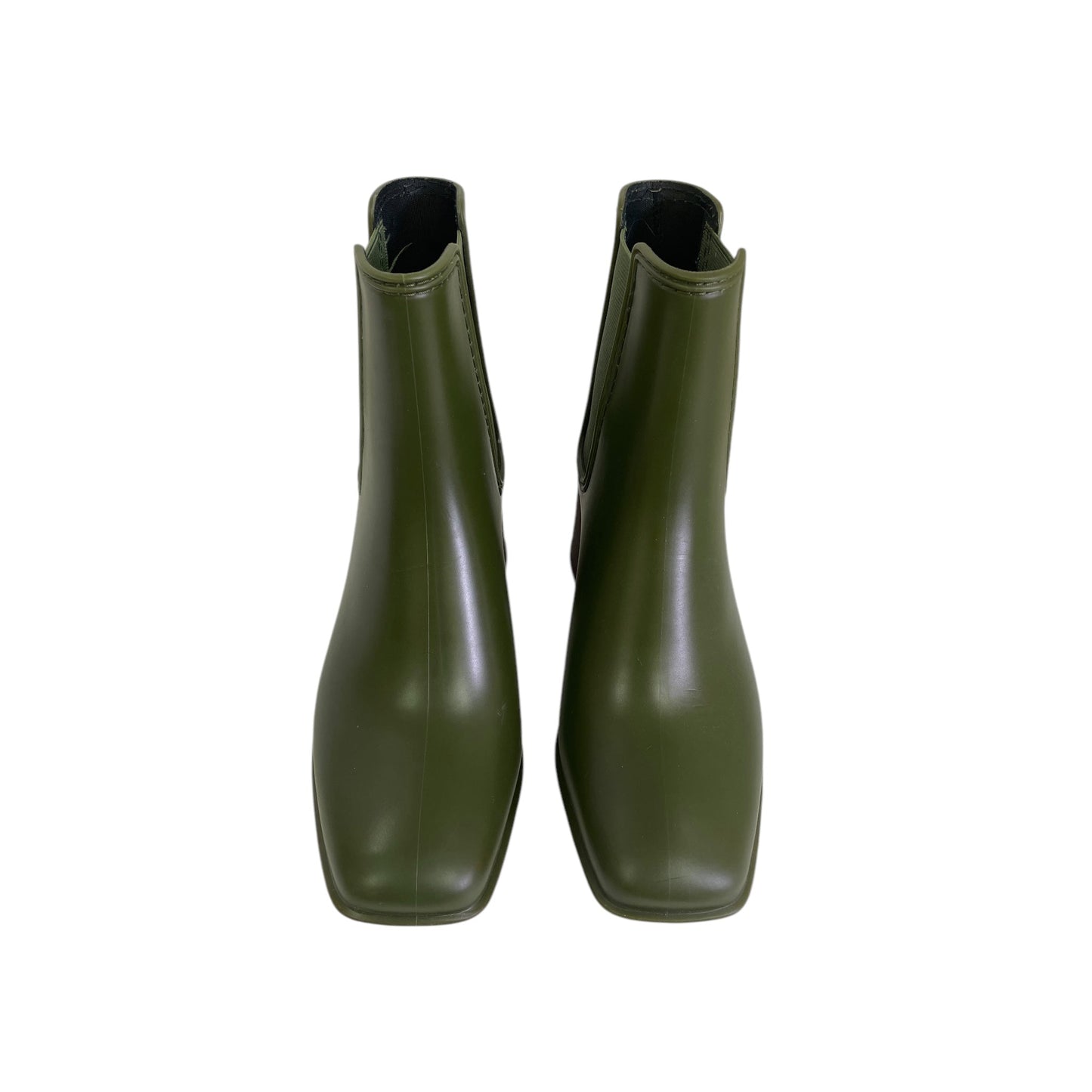 Boots Rain By Jeffery Campbell In Green, Size:6